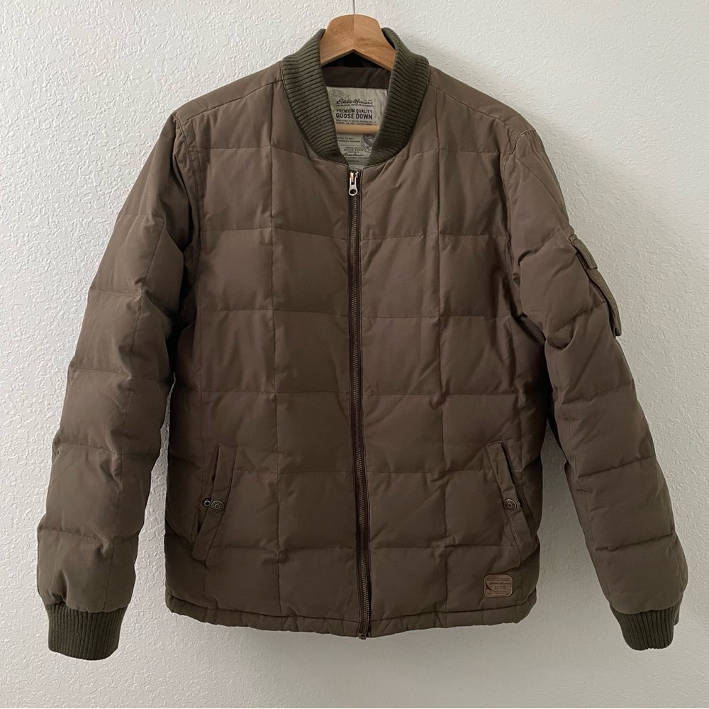 Eddie Bauer Down Bomber Jacket (S)